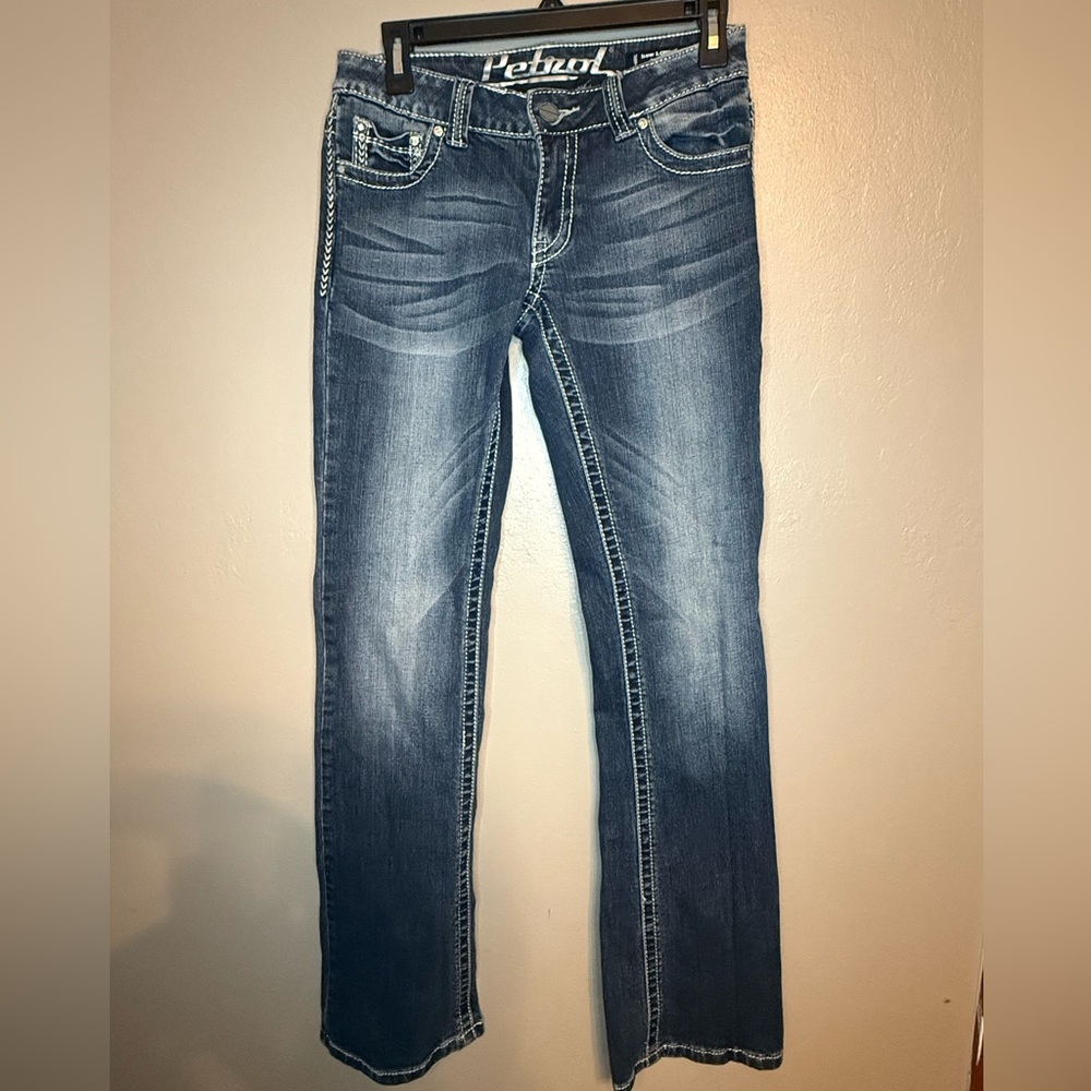 Petrol Montana Women's Classic Straight Leg Jeans